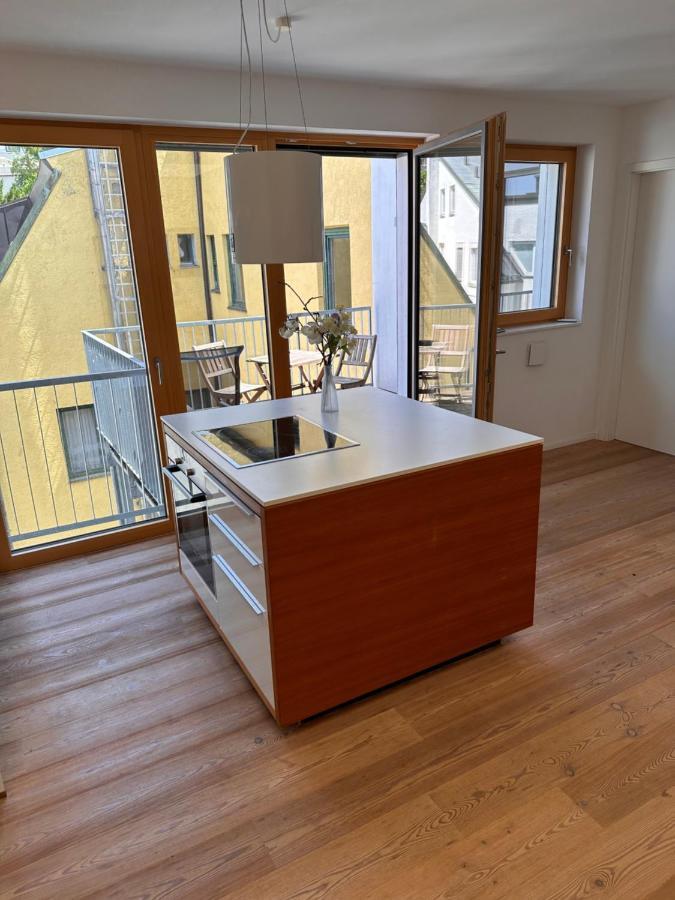 Stadtflair Freising - Moderne Wohnung Im Zentrum Exterior photo
